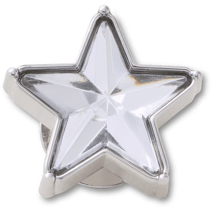 Crocs Premium Silver Gem Sparkle Star Jibbitz™ charms