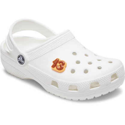 Crocs Hot Sale Orange Sparkly Number 13 Jibbitz™ charms