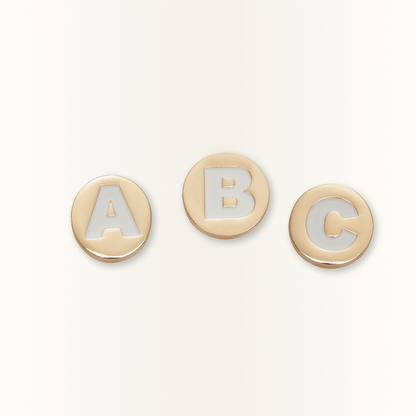 Crocs Smart Buy Gold Letter A-Z Jibbitz Shoe Charm