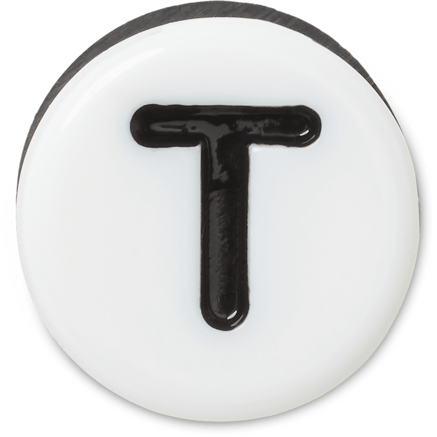 Crocs Essential Tiny Friendship Letter A-Z Jibbitz™ charms