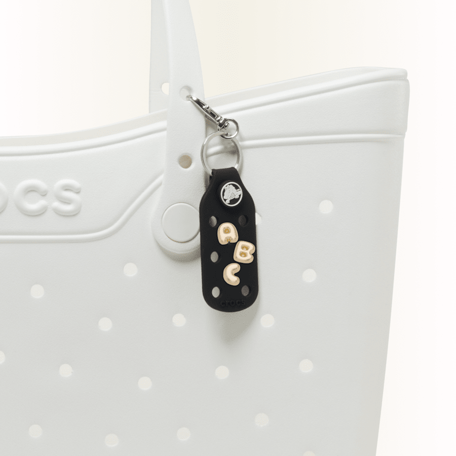 Crocs Hot Sale Gold Bubble Letter A-Z Jibbitz™ charms