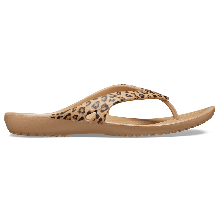 Crocs Recommended Women's Kadee II Leopard Flip