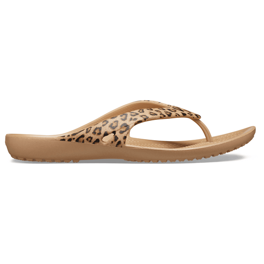 Crocs Recommended Women's Kadee II Leopard Flip