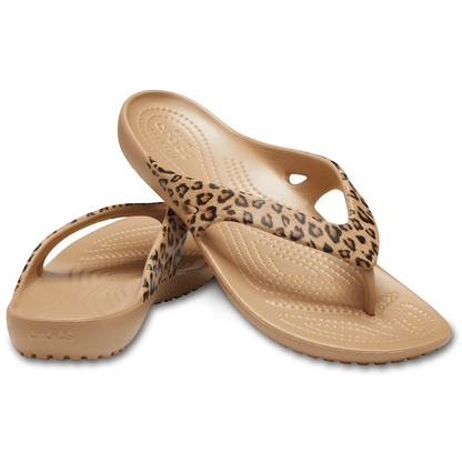 Crocs Recommended Women's Kadee II Leopard Flip