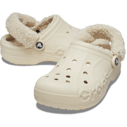 Crocs Hot Sale Baya Lined Fuzz-Strap Clog