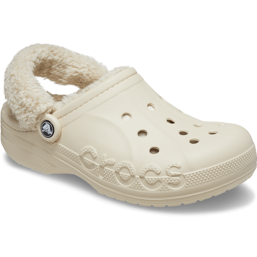 Crocs Hot Sale Baya Lined Fuzz-Strap Clog