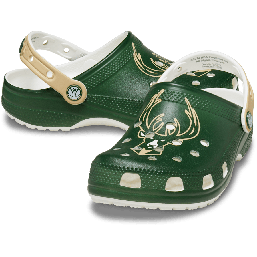 Crocs Featured NBA Milwaukee Bucks Classic Clog