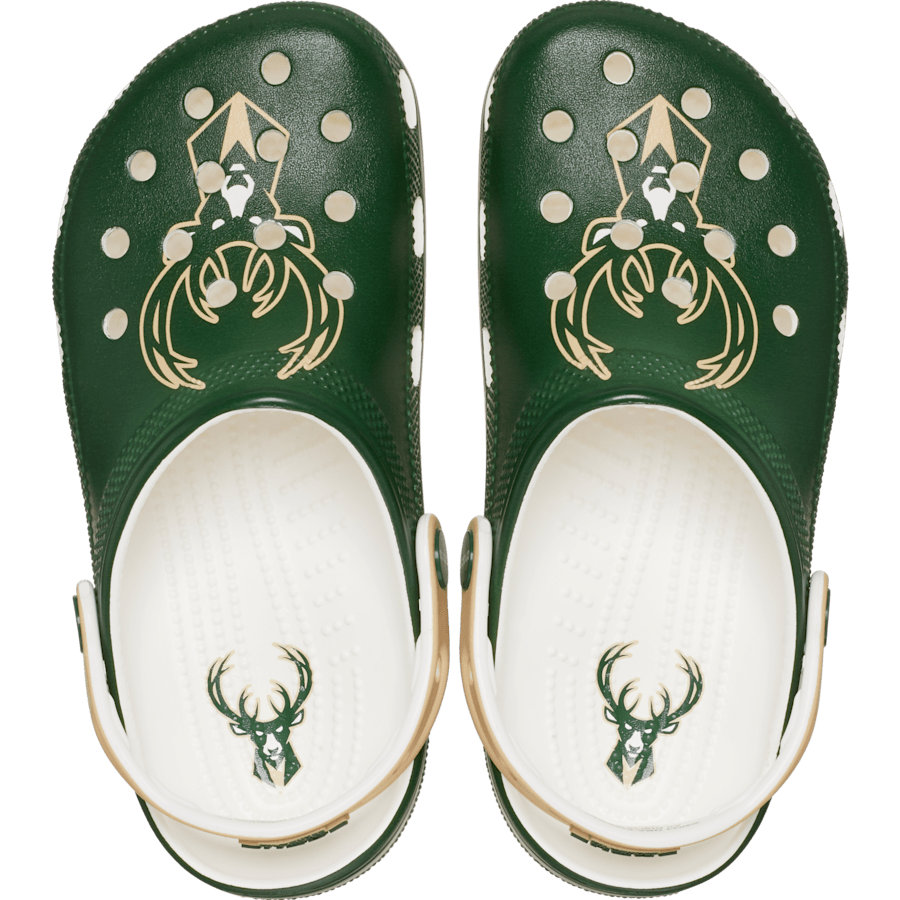 Crocs Featured NBA Milwaukee Bucks Classic Clog
