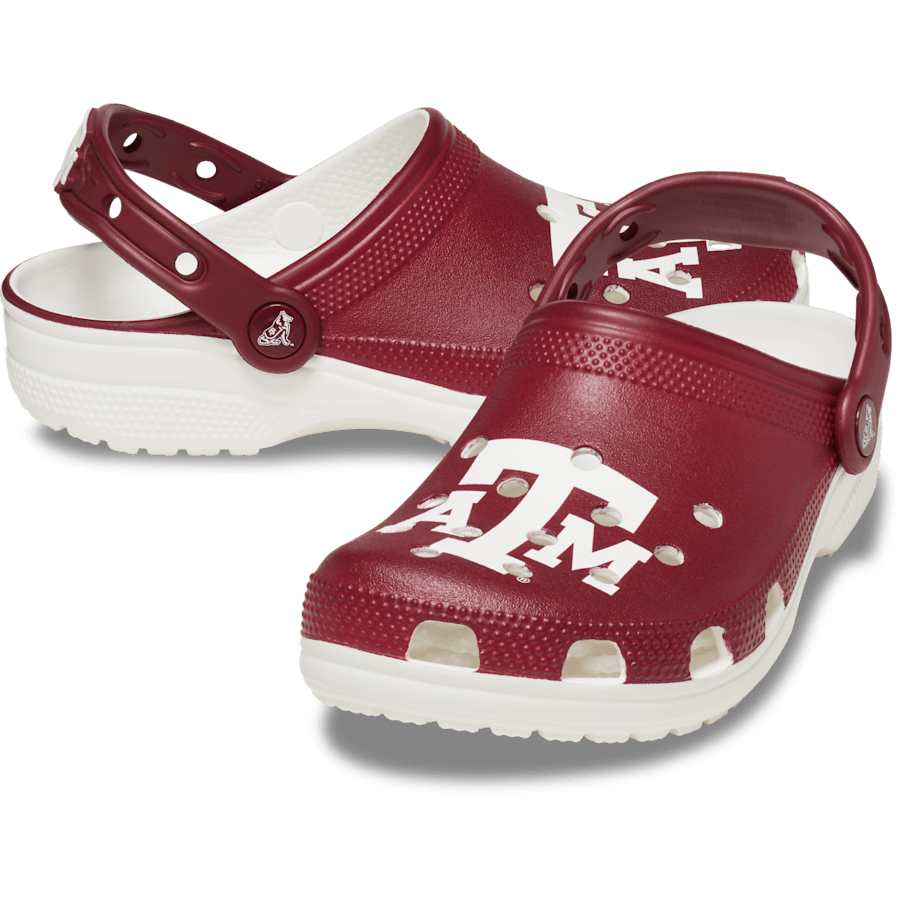Crocs Latest Texas AM Classic Clog