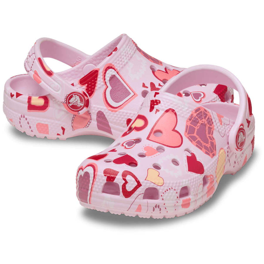 Crocs Trusted Toddler Classic Valentine’s Day Clog