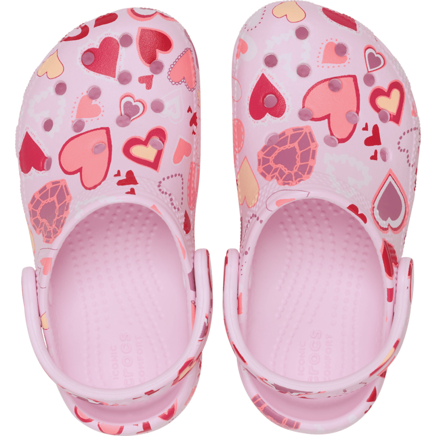 Crocs Trusted Toddler Classic Valentine’s Day Clog