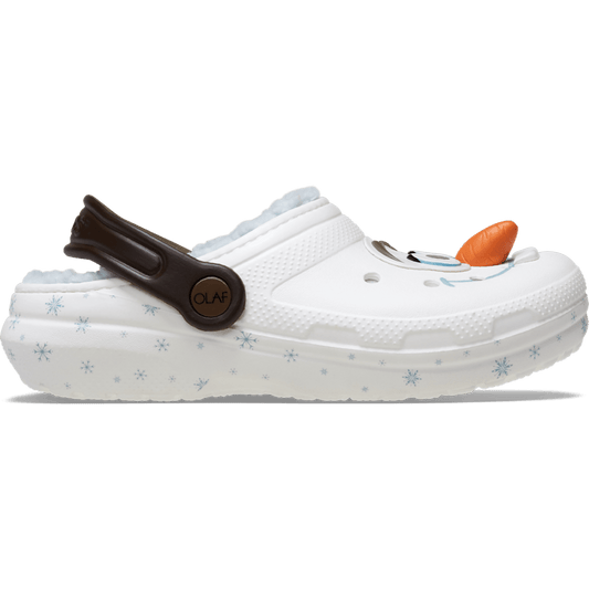 Crocs Signature Kids' Disney Frozen Olaf Lined Classic Clog