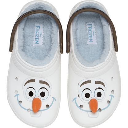 Crocs Signature Kids' Disney Frozen Olaf Lined Classic Clog