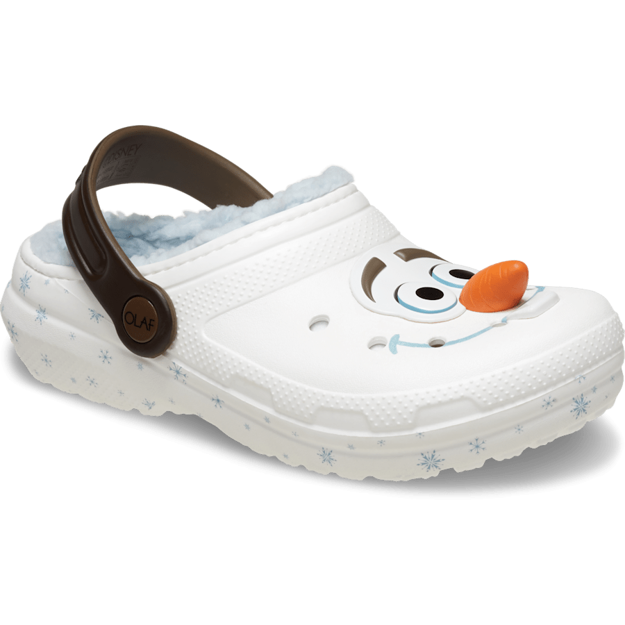 Crocs Signature Kids' Disney Frozen Olaf Lined Classic Clog