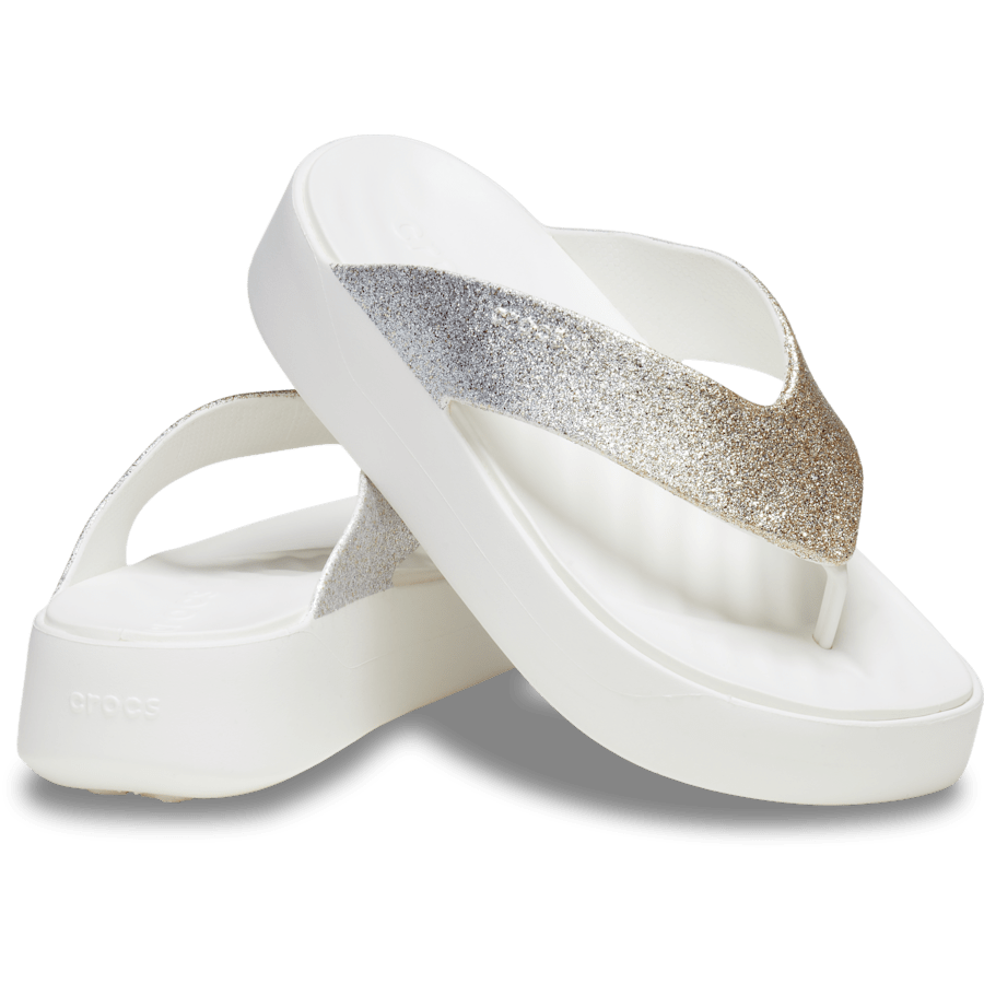 Crocs Signature Getaway Chunky Glitter Platform Flip