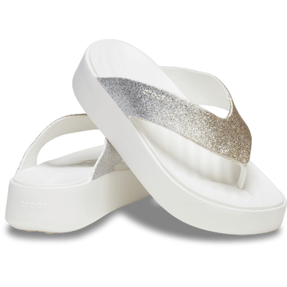 Crocs Signature Getaway Chunky Glitter Platform Flip
