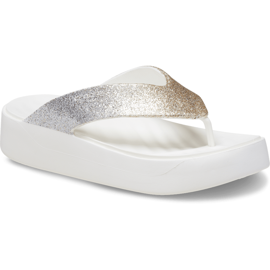 Crocs Signature Getaway Chunky Glitter Platform Flip