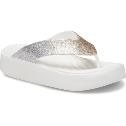 Crocs Signature Getaway Chunky Glitter Platform Flip