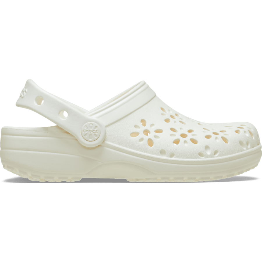 Crocs Exclusive Kids' Classic Floral Cut-Out Clog