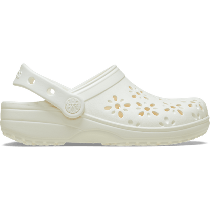 Crocs Exclusive Kids' Classic Floral Cut-Out Clog