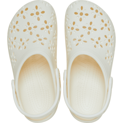 Crocs Exclusive Kids' Classic Floral Cut-Out Clog