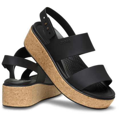 Crocs Best Price Brooklyn Cork Low Wedge