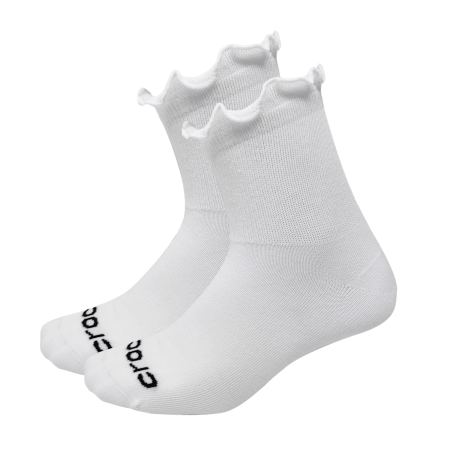 Crocs Sale CrocsSocks Ruffle Ankle 3 PK
