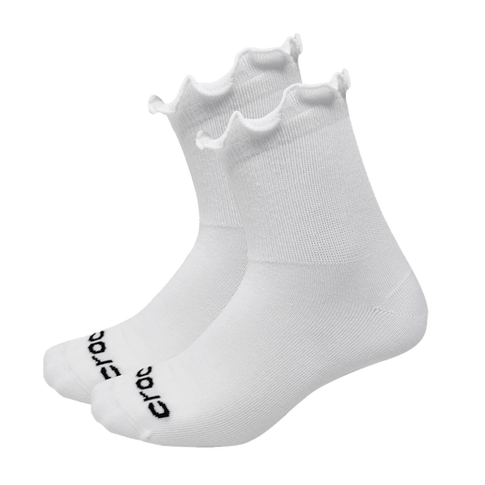 Crocs Sale CrocsSocks Ruffle Ankle 3 PK