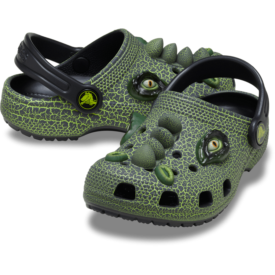 Crocs Deals Toddler Classic IAM Scary Dino Clog