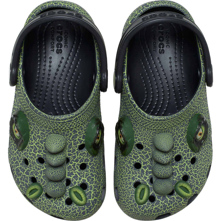 Crocs Deals Toddler Classic IAM Scary Dino Clog
