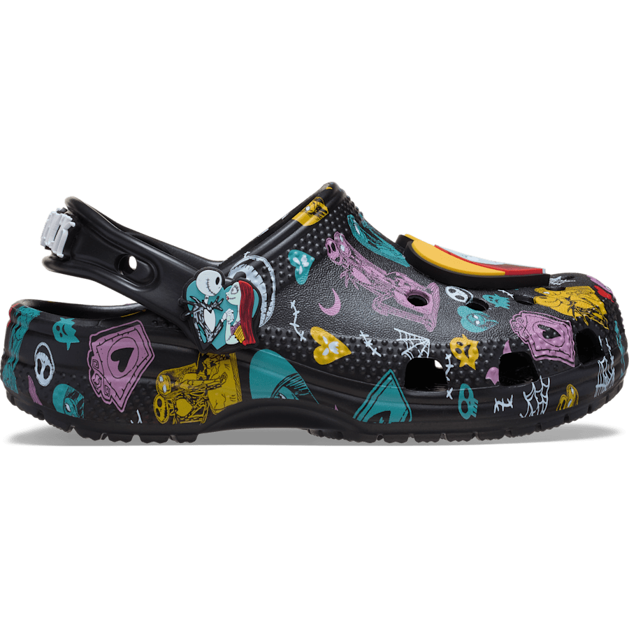 Crocs Signature Toddlers’ Disney Tim Burton's The Nightmare Before Christmas Jack and Sally Classic Clog