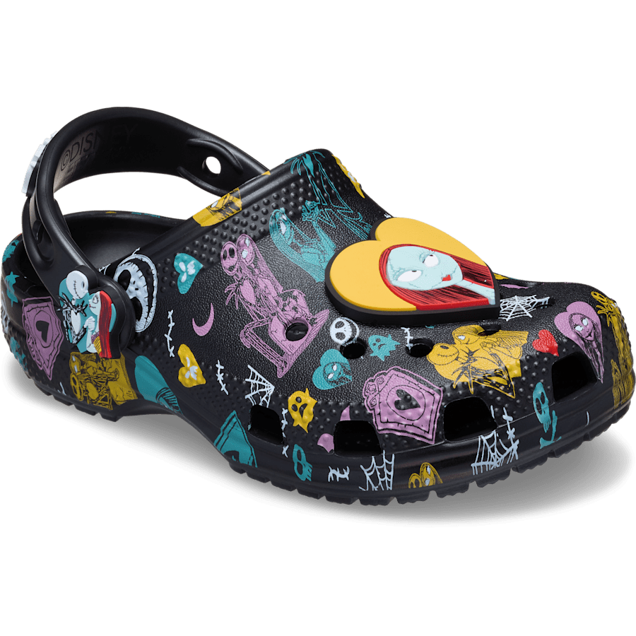 Crocs Signature Toddlers’ Disney Tim Burton's The Nightmare Before Christmas Jack and Sally Classic Clog