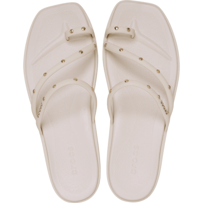 Crocs Featured Miami Studded Toe Loop Sandal