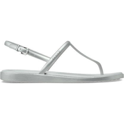 Crocs Discount Miami Metallic Thong Flip