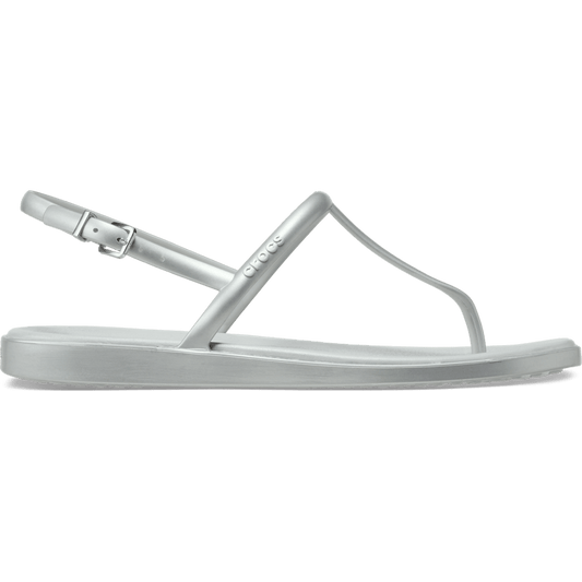 Crocs Discount Miami Metallic Thong Flip