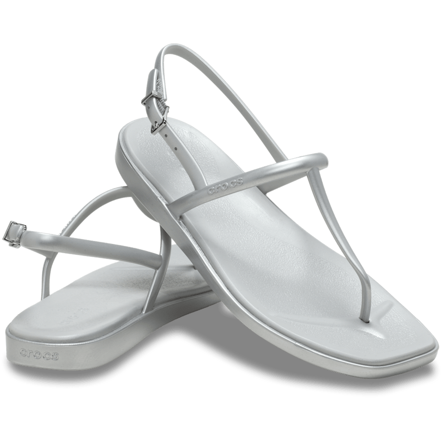 Crocs Discount Miami Metallic Thong Flip