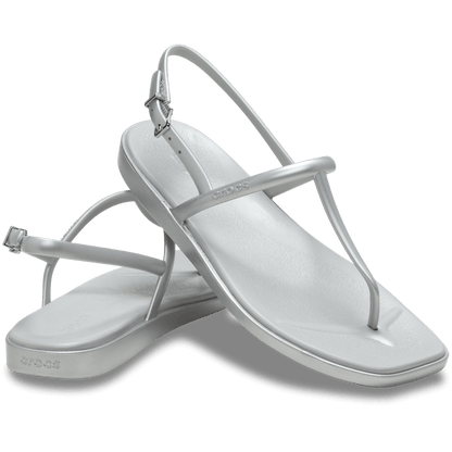 Crocs Discount Miami Metallic Thong Flip