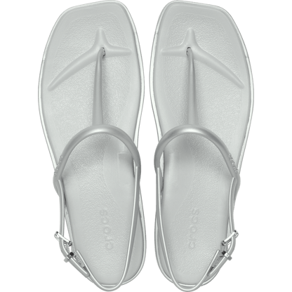 Crocs Discount Miami Metallic Thong Flip