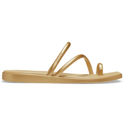 Crocs New Women's Miami Metallic Toe Loop Sandal