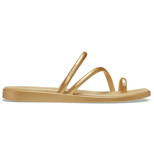 Crocs New Women's Miami Metallic Toe Loop Sandal