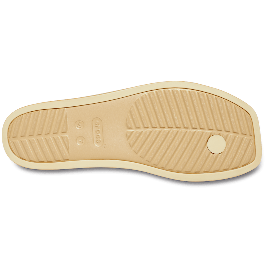 Crocs New Women's Miami Metallic Toe Loop Sandal