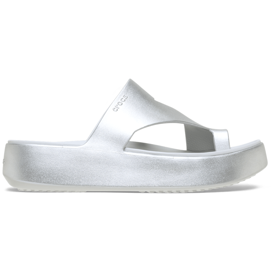 Crocs Hot Sale Getaway Metallic Platform Toe Loop