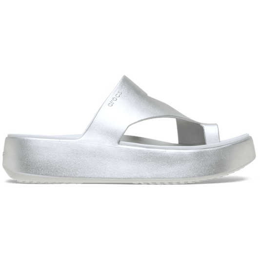 Crocs Hot Sale Getaway Metallic Platform Toe Loop
