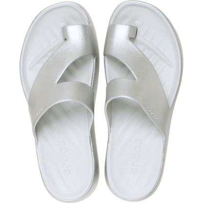 Crocs Hot Sale Getaway Metallic Platform Toe Loop