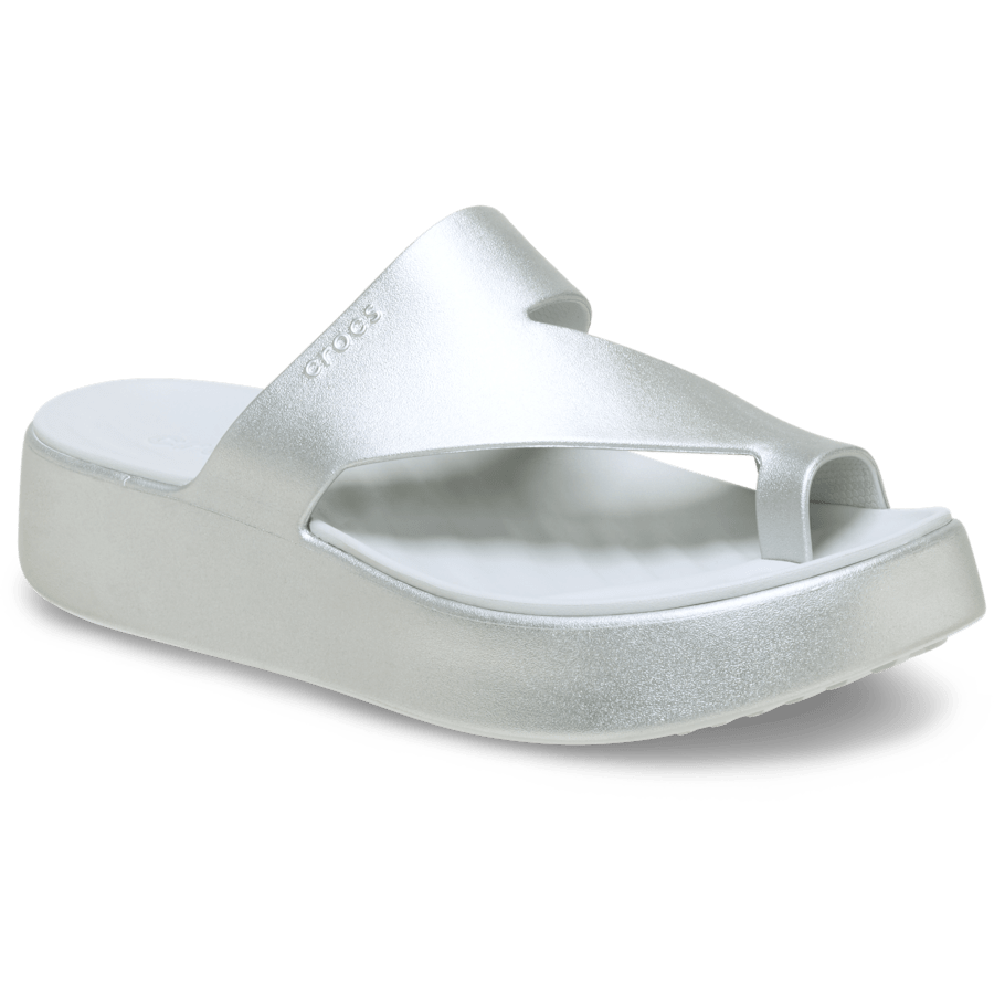 Crocs Hot Sale Getaway Metallic Platform Toe Loop