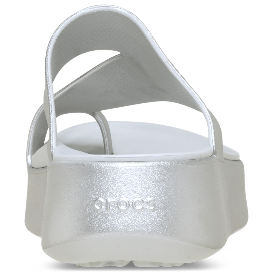 Crocs Hot Sale Getaway Metallic Platform Toe Loop
