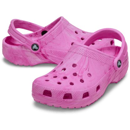Crocs Featured Kids' Classic Watercolor Marbled Clog