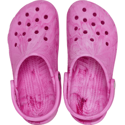 Crocs Featured Kids' Classic Watercolor Marbled Clog