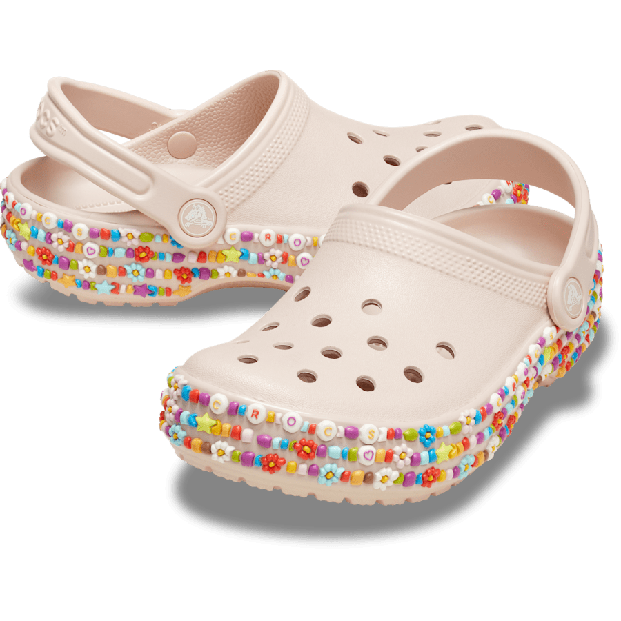 Crocs Featured Classic Beaded Band Clog K