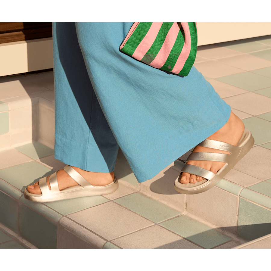 Crocs Trusted Getaway Metallic Strappy